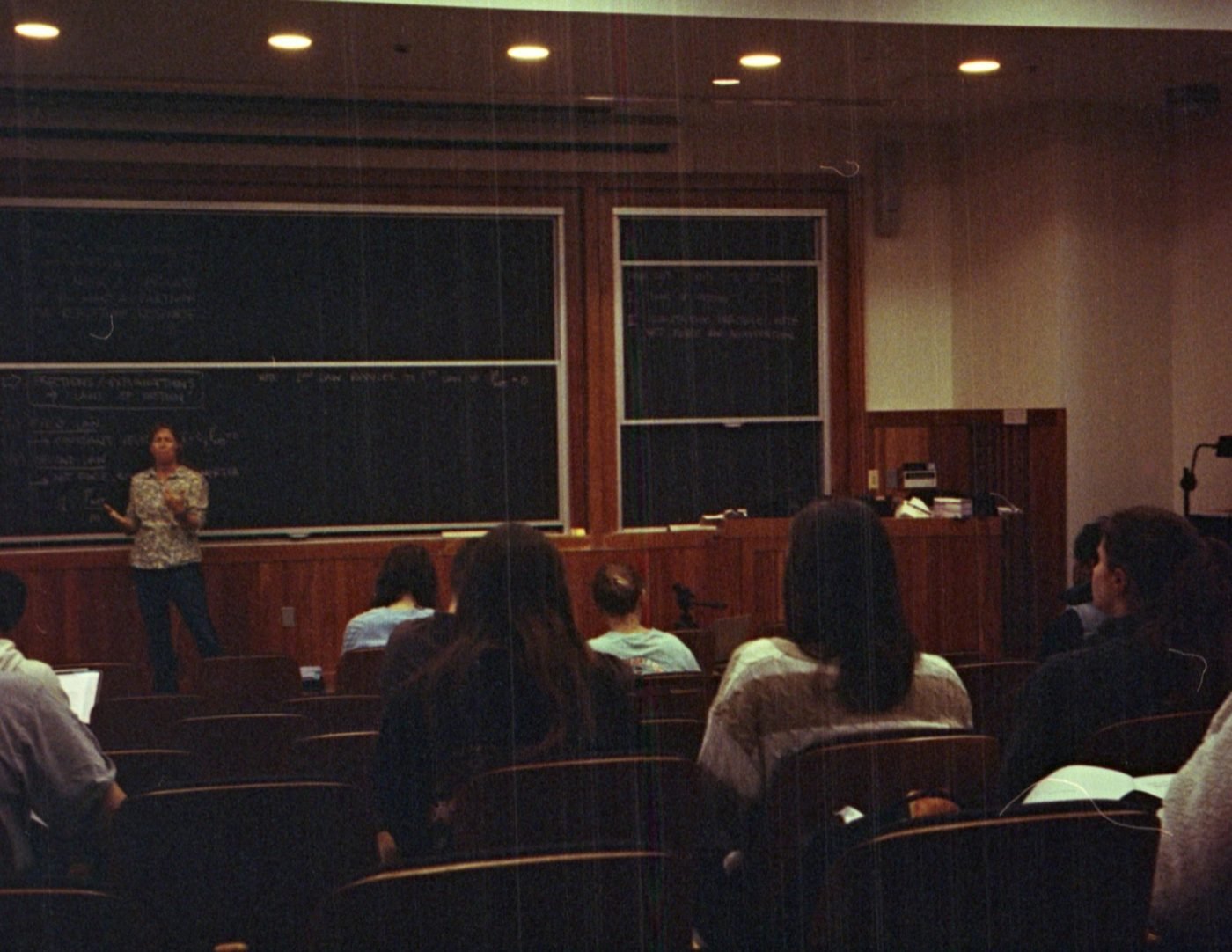 Students in a classroom