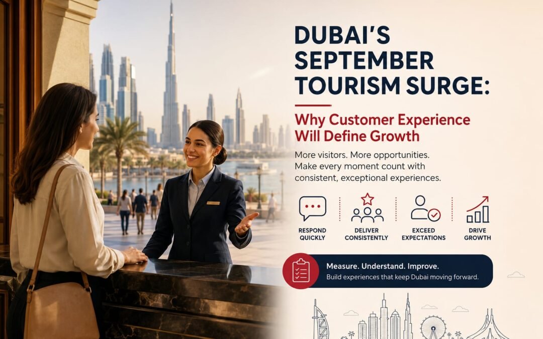 Dubai’s September Tourism Surge: Why Customer Experience Will Define Growth